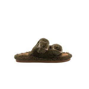 Alibi Greta Eco Fur Slippers IT 39 Women